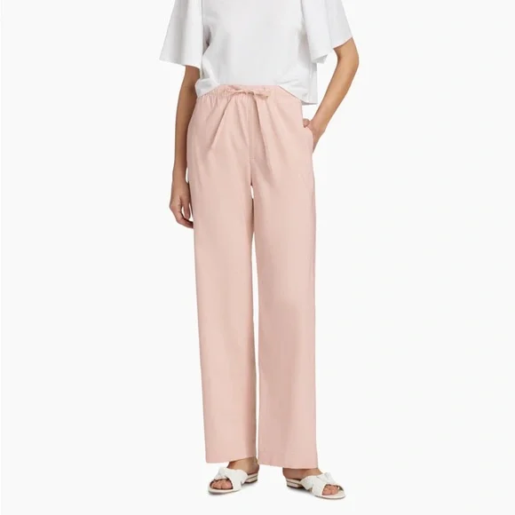 rag & bone Logan Linen-Blend Rose Beach Pants. Size L. MSRP $298 - Picture 3 of 16